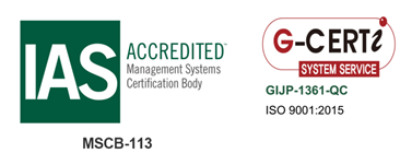 GCERTIにてISO9001:2015の認証を取得(山口工場)